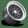 VN516AD17701200 VN516 G-FORCE Wheel [Size: 17" x 7"] Matte Anthracite w/Diamond Cut Lip Finish - image 2