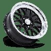 VN516BD18703400 VN516 G-FORCE Wheel [Size: 18" x 7"] Gloss Black w/Diamond Cut Lip Finish - image 2