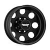 AR204765827140N AR204 BAJA DUALLY Rear Wheel [Size: 17"x6.5"] Satin Black Finish - image 1