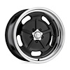 VN51178012300 VN511 SALT FLAT Wheel [Size: 17"x8"] Gloss Black Diamond Cut Lip Finish - image 1