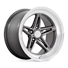 VN514AD18701200 VN514 GROOVE Wheel [Size: 18"x7"] Anthracite w/Diamond Cut Lip Finish - image 1