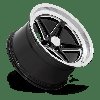 VN514BE18701200 VN514 GROOVE Wheel [Size: 18"x7"] Gloss Black Milled w/Diamond Cut Lip Finish - image 2