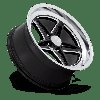 VN514BE20103406 VN514 GROOVE Wheel [Size: 20"x10"] Gloss Black Milled w/Diamond Cut Lip Finish - image 2