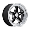 VN514BE20103420N VN514 GROOVE Wheel [Size: 20"x10"] Gloss Black Milled w/Diamond Cut Lip Finish - image 1