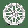 KM23521050548N KM235 GRENADE CRAWL Beadlock Wheel [Size: 20"x10"] Machined Finish - image 3