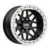 KM23521080748N KM235 GRENADE CRAWL Beadlock Wheel [Size: 20"x10"] Satin Black Finish - image 1