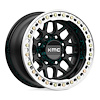 KM23579080738N KM235 GRENADE CRAWL Beadlock Wheel [Size: 17"x9"] Satin Black Finish - image 1