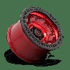KM23679050915N KM236 TANK Beadlock Wheel [Size: 17"x9"] Candy Red Finish - image 2