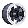 KM238MD17906038N KM238 VI Beadlock Wheel [Size: 17"x9"] Satin Black w/Machined Ring Finish - image 1