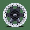 KM238MD17908038N KM238 VI Beadlock Wheel [Size: 17"x9"] Satin Black w/Machined Ring Finish - image 3