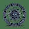 KM447LX17856300 KM447 IMPACT FORGED MONOBLOCK Wheel [Size: 17"x8.5"] Metallic Blue Finish - image 3