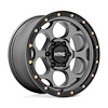KM54178568918 KM541 DIRTY HARRY Wheel [Size: 17"x8.5"] Satin Gray w/Black Lip Finish - image 1
