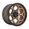 KM54178580600 KM541 DIRTY HARRY Wheel [Size: 17"x8.5"] Matte Bronze w/Black Lip Finish - image 1