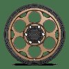 KM54178580600 KM541 DIRTY HARRY Wheel [Size: 17"x8.5"] Matte Bronze w/Black Lip Finish - image 3