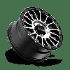 KM54278012535 KM542 IMPACT Wheel [Size: 17"x8"] Satin Black Machined Finish - image 2