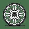 KM54278012535 KM542 IMPACT Wheel [Size: 17"x8"] Satin Black Machined Finish - image 3