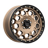 KM54578045638 KM545 TREK Wheel [Size: 17"x8"] Matte Bronze w/Black Lip Finish - image 1