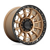KM54779063600 KM547 CARNAGE Wheel [Size: 17"x9"] Matte Bronze w/Black Lip Finish - image 1