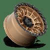 KM54779068600 KM547 CARNAGE Wheel [Size: 17"x9"] Matte Bronze w/Black Lip Finish - image 2