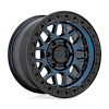 KM54989068918 KM549 GRS Wheel [Size: 18"x9"] Midnight Blue w/Gloss Black Lip Finish - image 1