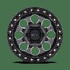 KM550AB17906812N KM550 RIOT SBL Wheel [Size: 17"x9"] Anthracite w/Satin Black Lip Finish - image 3