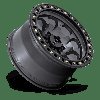 KM550AB18906818 KM550 RIOT SBL Wheel [Size: 18"x9"] Anthracite w/Satin Black Lip Finish - image 2