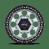 KM550DB17906812N KM550 RIOT SBL Wheel [Size: 17"x9"] Machined w/Satin Black Lip Finish - image 3