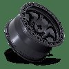 KM550MX18906818 KM550 RIOT SBL Wheel [Size: 18"x9"] Satin Black Finish - image 2