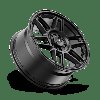 KM71678042738 KM716 NOMAD Wheel [Size: 17"x8"] Satin Black Finish - image 2