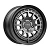 KM71978012435 KM719 CANYON Wheel [Size: 17"x8"] Satin Black w/Gray Tint Finish - image 1