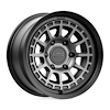 KM71978550400 KM719 CANYON Wheel [Size: 17"x8.5"] Satin Black w/Gray Tint Finish - image 1