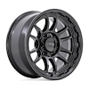 KM727MX20905000 KM727 WRATH Wheel [Size: 20"x9"] Satin Black Finish - image 1