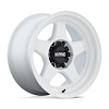 KM728WX17856810N KM728 LOBO Wheel [Size: 17"x8.5"] Gloss White Finish - image 1