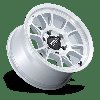 KM729DX17856300 KM729 RANGE Wheel [Size: 17"x8.5"] Gloss Silver w/Machined Face Finish - image 2