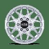 KM730SD17855010N KM730 HATCHET Wheel [Size: 17"x8.5"] Gloss Silver w/Machined Face Finish - image 3