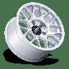 KM730SD17855025 KM730 HATCHET Wheel [Size: 17"x8.5"] Gloss Silver w/Machined Face Finish - image 2