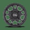 KS137MX15704810 KS137 TORO S UTV Wheel [Size: 15"x7"] Satin Black Finish - image 3