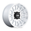 KS138SD15704410 KS138 IMPACT UTV Wheel [Size: 15"x7"] Silver w/Machined Face Finish - image 1