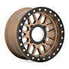 KS23556044638 KS235 GRENADE Beadlock Wheel [Size: 15"x6"] Satin Bronze Finish - image 1