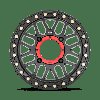KS23557040710 KS235 GRENADE Beadlock Wheel [Size: 15"x7"] Satin Black Finish - image 4