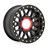 KS23557048710 KS235 GRENADE Beadlock Wheel [Size: 15"x7"] Satin Black Finish - image 1
