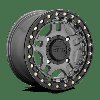 KS24057044438 KS240 RECON Beadlock Wheel [Size: 15"x7"] Gun Metal w/Gloss Black Ring Finish - image 2