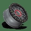 KS24057048438 KS240 RECON Beadlock Wheel [Size: 15"x7"] Gun Metal w/Gloss Black Ring Finish - image 3