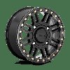 KS25056044738 KS250 CAGE Beadlock Wheel [Size: 15"x6"] Satin Black w/Gloss Black Ring Finish - image 2