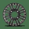 KS25056048738 KS250 CAGE Beadlock Wheel [Size: 15"x6"] Satin Black w/Gloss Black Ring Finish - image 4