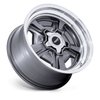 VN517AD18808500 VN517 Series Marauder Wheel [Size: 18"x8"] Anthracite w/Diamond Cut Lip Finish - image 2