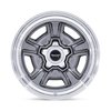 VN517AD18808500 VN517 Series Marauder Wheel [Size: 18"x8"] Anthracite w/Diamond Cut Lip Finish - image 3