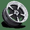 VN517BD18905000 VN517 Series Marauder Wheel [Size: 18"x9"] Gloss Black Machined w/Diamond Cut Lip Finish - image 2