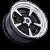 VN517BD20855006 VN517 Series Marauder Wheel [Size: 20"x8.5"] Gloss Black Machined w/Diamond Cut Lip Finish - image 2