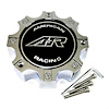 AR CAP AR708 CHROME 8 LUG - image 1